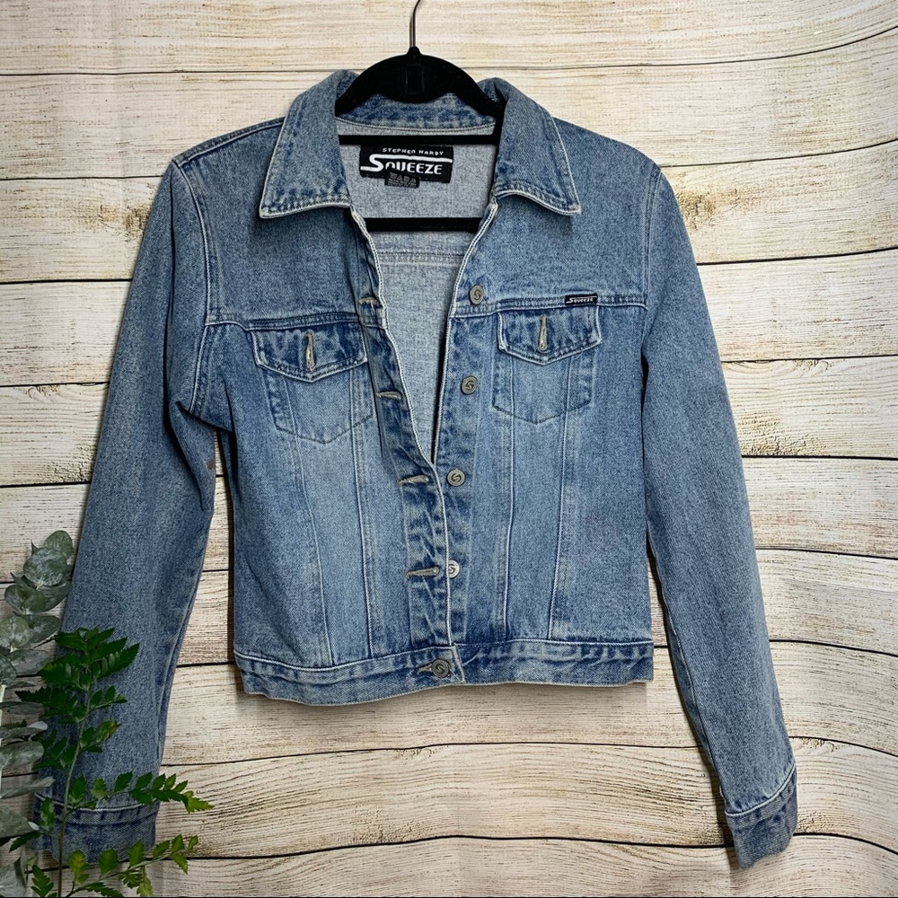 Vintage Squeeze Jean Jacket